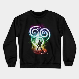 air tribe -rainbow version Crewneck Sweatshirt